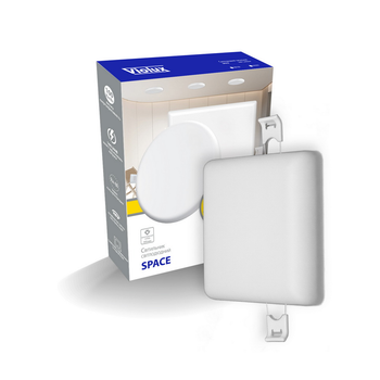 Світильник LED Violux даунлайт SPACE 12W 4200K квадрат IP20 (100220)