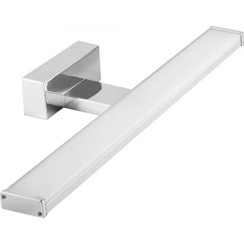 Світильник Feron AL5080 230V 12W 960Lm 4000K 600*106*42mm IP44, хром, матовий
