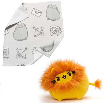 Комплект 2Life Мягкая игрушка Pusheen cat 10х7см и полотенце 35х35 см v-12455