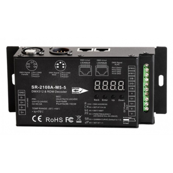 Декодер SUNRICHER SR-2108A-M5-5 -5CH (DMX&RDM)