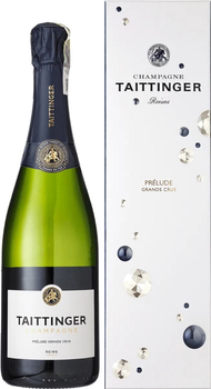 Шампанське Taittinger Prelude біле брют 0.75 л 12.5% в подарунковій упаковці (3016570005021)