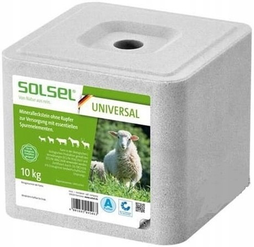 Лизунець мінеральний Solsel Universal 10 кг (4003885390156)  