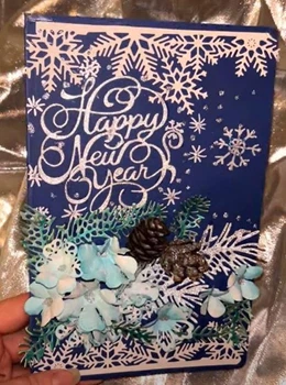 Поздравительная открытка " Happy New Year!" С новым годом!
