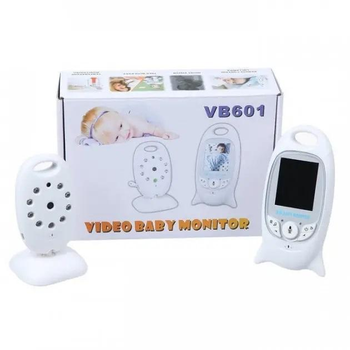 Видеоняня Baby Monitor VB601 с двухсторонней связью, мелодиями и термометром
