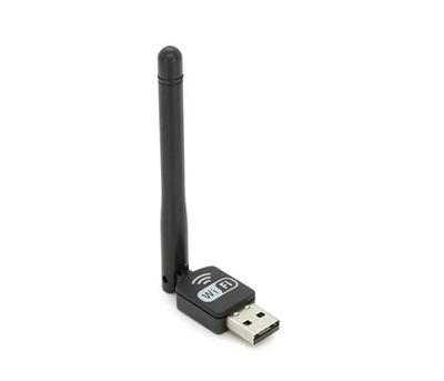 Бездротовий мережевий адаптер з антеною 10см Wi-Fi-USB LV-UW11 -2DB 7601, 802.11bgn, 150MB, 2.4 GHz, WIN7 / XP / Vista / 2K / MAC / LINUX, Blister Q