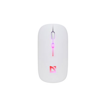 Мышка Defender Touch MM-997 Silent RGB Wireless RGB White (52998)