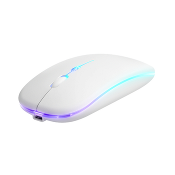Мышка Defender Touch MM-997 Silent RGB Wireless RGB White (52998)