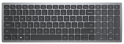 Клавіатура бездротова Dell Compact Multi-Device Wireless Keyboard KB740 - Russian (QWERTY)
