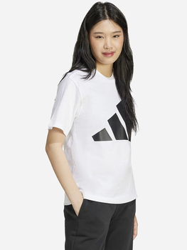 Футболка хлопковая женская Adidas W Bl Sj T JC5728 S White/Black (4067891020940) 