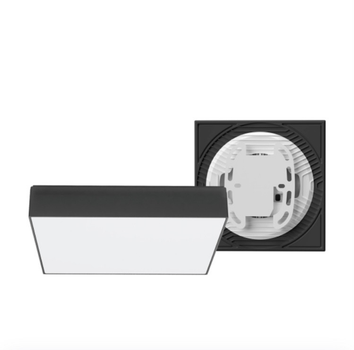 Светильник светодиодный накладной 1-MSP-2441-SSG MAXUS SP Ceiling 24W 4100K Square Slim Gray