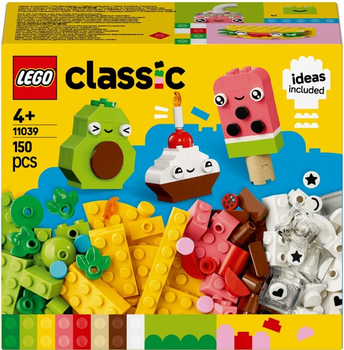 Zestaw klocków LEGO Classic Kreatywne smakołyki 150 elementów (11039)