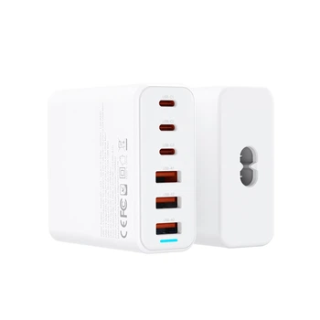 Сетевое зарядное устройств XO L133 3хUSB-A, 3хUSB-C 75W White (L133.white)