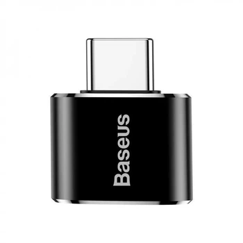 Адаптер Baseus переходник Type-C to USB Black (CATOTG-01)