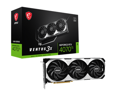 Відеокарта MSI GeForce RTX 4070 Ti VENTUS 3X 12G