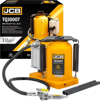 Домкрат пневматически-гидравлический бутылочного типа JCB 30 т (JCB-TQ30007) 265-500 мм (СТ-00166219)