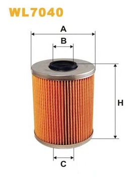 Фильтр масла WIX FILTERS 522=WL7040 WIX Filters (WL7040)