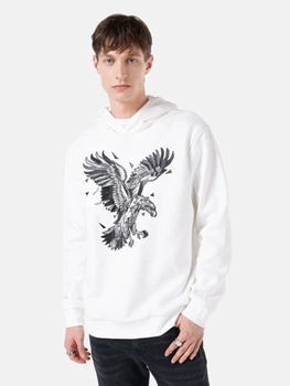 Худи мужское Colin's CL1067471OFW 3XL Off White (8684112036267)