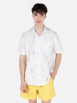 Сорочка бавовняна літня чоловіча Colin's CL1067551WHT XL White (8684112207636)