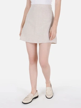 Спідниця міні літня жіноча Colin's CL1068925BEI 34 Beige (8684112220680)