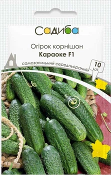 Насіння огірка Караоке F1, 10 шт., Садиба