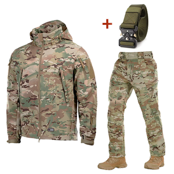 Форма M-Tac SoftShell мультикам + Подарок Ремень Кобра размер 2XL