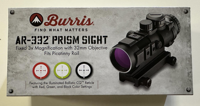 Приціл коліматорний Burris AR-332 3x32mm