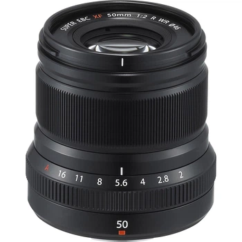 Объектив Fujifilm XF 50mm f/2 R WR Black (16536611) [115347]
