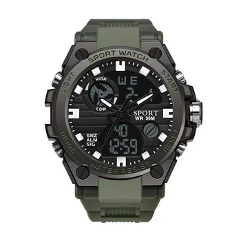 Електронний наручний годинник «Sport Watch» Хакі