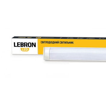 Светодиодный линейный светильник 18W Lebron накладной 6200K 1350Lm белый IP65 L-LPO
