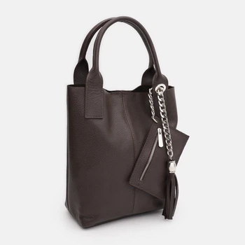 Сумка шоппер женская из натуральной кожи ARTiS Bags 1532 9288 Коричневая