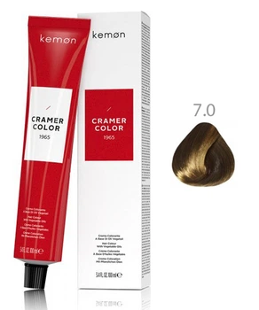 Стійкий мікропігментний красник з кокосовим маслом Kemon Cramer Color 7/0 Мускатний горіх 100 мл