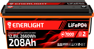 Аккумуляторная батарея Enerlight LiFePO4 12.8V 208Ah (6012208)