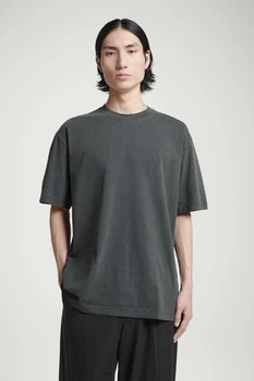 Футболка мужская COS Oversized Cotton L серый