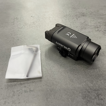 Ліхтар на зброю Olight PL-3 Valkyrie, Сірий, Picatinny/Weaver/Glock, тактичний ліхтар на Пікатінні / Вівер