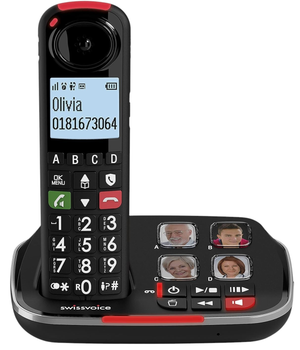 Бездротовий телефон Swissvoice Xtra 2355 Black (ATL1424485)