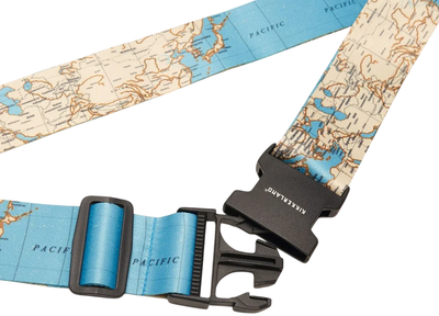 Guma bagażowa Kikkerland World Traveler Luggage Straps 2 szt. (0612615113091)