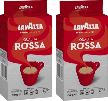 Кава мелена Lavazza Qualita Rossa 2 x 250 г (8000070035805/2)