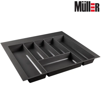 Лоток для столових приборів MULLER 600мм (550-490) антрацит матовий (3308)