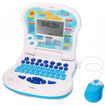 Дитячий розвиваючий комп'ютер RIAS Learning Machine Blue (3_05807)