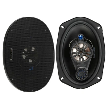 Автомобильные колонки Boschmann BM Audio JX-9688 овалы 6x9 четырехполосные 500W Black (3_05838)