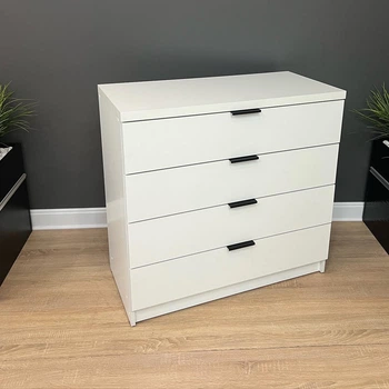 Комод Komfort 4 шухляди 900x970x440 мм. Білий