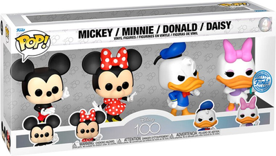 Набір фігурок Funko Pop! Disney 100th Anniversary Disney Classic Exclusive 4 шт (889698703390)