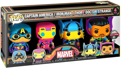 Набір фігурок Funko Pop! Marvel Exclusive 4 шт (889698588621)