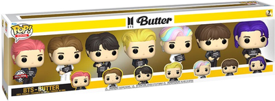 Zestaw figurek Funko Pop! BTS Butter Exclusive 7 szt (889698648882)