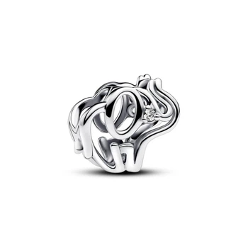 Серебряная бусина Pandora Ажурный слон 793345C01