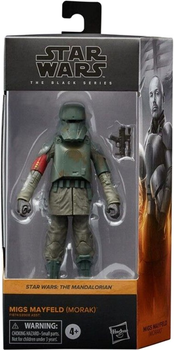 Figurka z akcesoriami Hasbro Star Wars The Black Series The Mandalorian Migs Mayfeld Morak 15 cm (5010993835416)