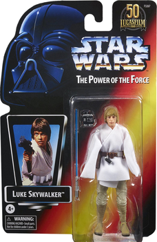 Figurka z akcesoriami Hasbro Star Wars The Black Series The Power of the Force Luke Skywalker 15 cm (5010993901340)