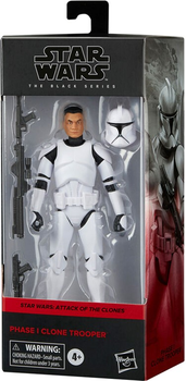 Figurka z akcesoriami Hasbro Star Wars The Black Series Attack of the Clones Phase I Clone Trooper 15 cm (5010996227478)