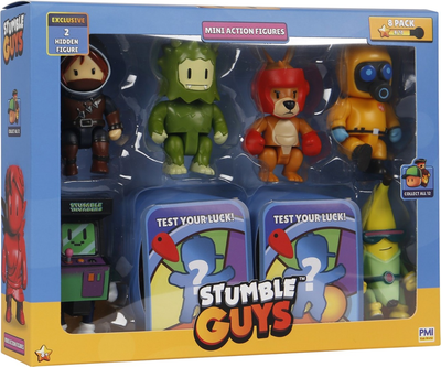 Набір фігурок Superbuzz Stumble guys S2 8 шт (7290120510289)