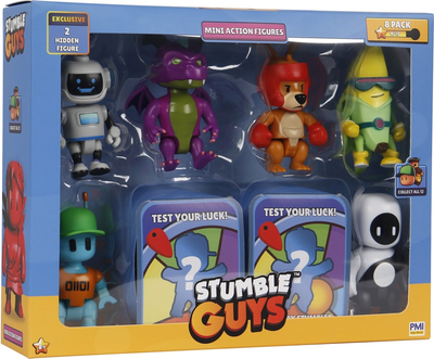 Набір фігурок Superbuzz Stumble guys S2 8 шт (7290120513730)